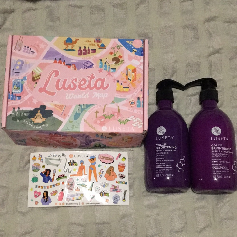 Lúseta Purple Shampoo and Conditioner Set of 2 💕💕